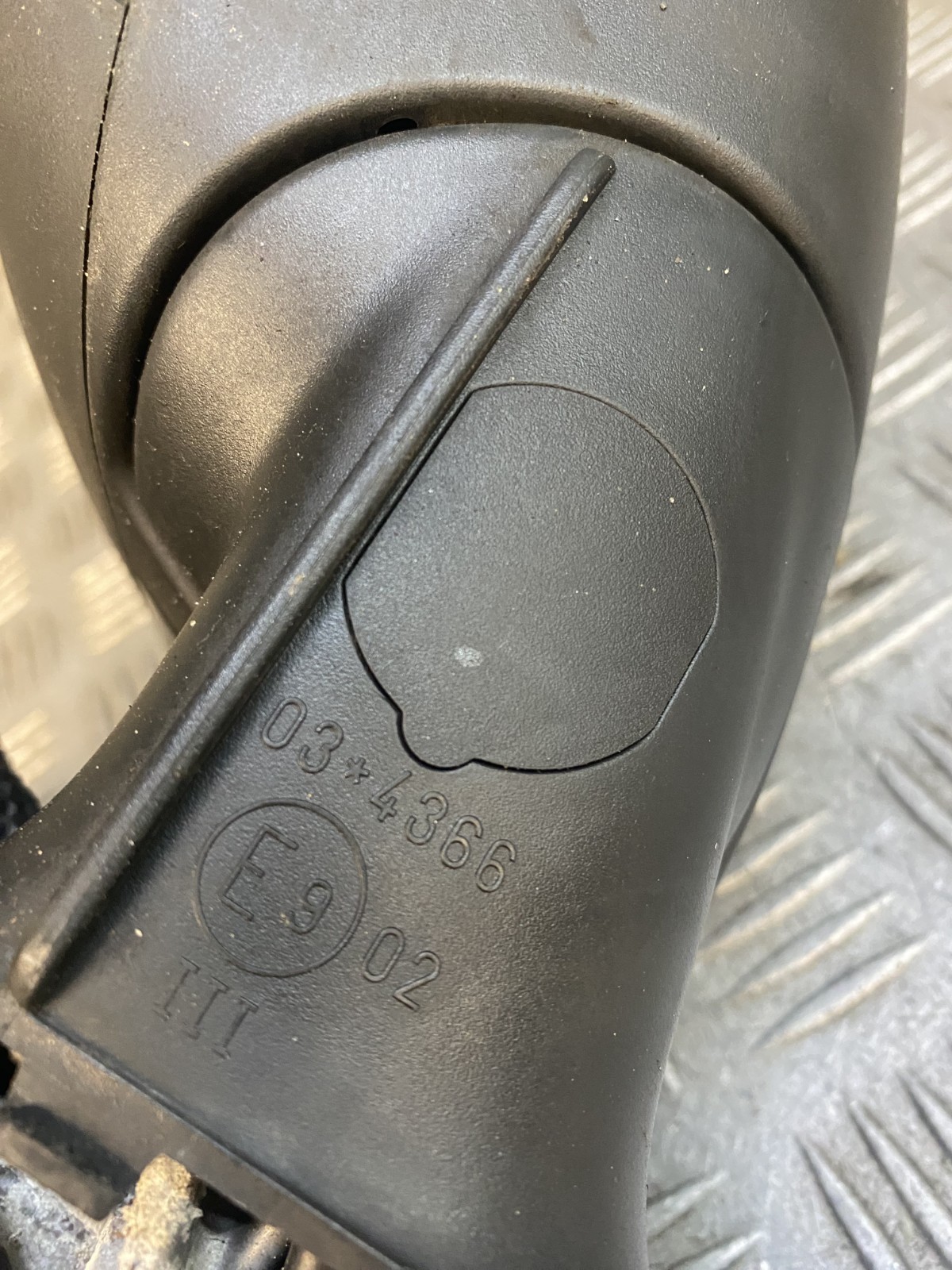 2008 SKODA ROOMSTER 2 16V MK1 PETROL 1.6 BTS DRIVER WING MIRROR BLUE 034366 - Image 4