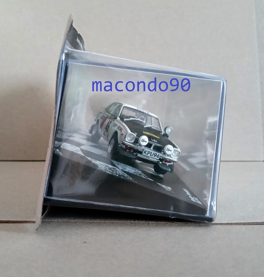 MITSUBISHI COLT LANCER GSR RALLY SAFARI (1974) SINGH - DOIG 1/43 IXO IN NEW BOX - Imagen 3 de 4