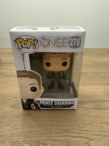 Funko Pop! Vinyl Prince Charming Once Upon A Time Figure #270 Original Unopened