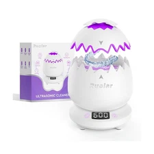 Ultrasonic Retainer Cleaner Machine for Dentures | 45kHz Dental Cle... Fast Ship