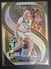 ✅️🔥 2025 SELECT WNBA DOMINIQUE MALOGNA SILVER PRIZM RC #150 🔥✅️