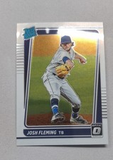 2021 Panini Donruss Optic - Rated Rookie Josh Fleming #92 (RC)