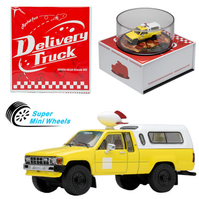 GCD 1:64 Toyota Hilux SR5 Delivery Truck (Clean) DiecastTalk Exclusive