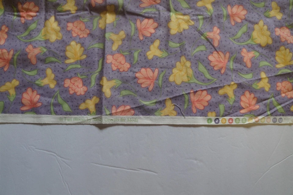 In Full Bloom Moda Fabric Light Purple - 1/2 Yard - Image 2 of 2