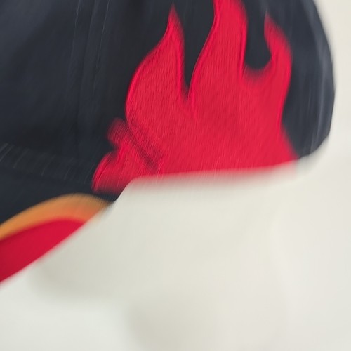 FCB FC Barcelona Baseball Cap Official Football Soccer Navy Flame Adjustable - Picture 5 of 17