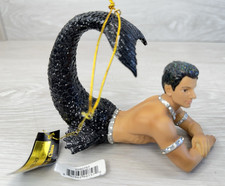 December Diamonds "SURF" Merman Ornament 2012 Retired New with Box