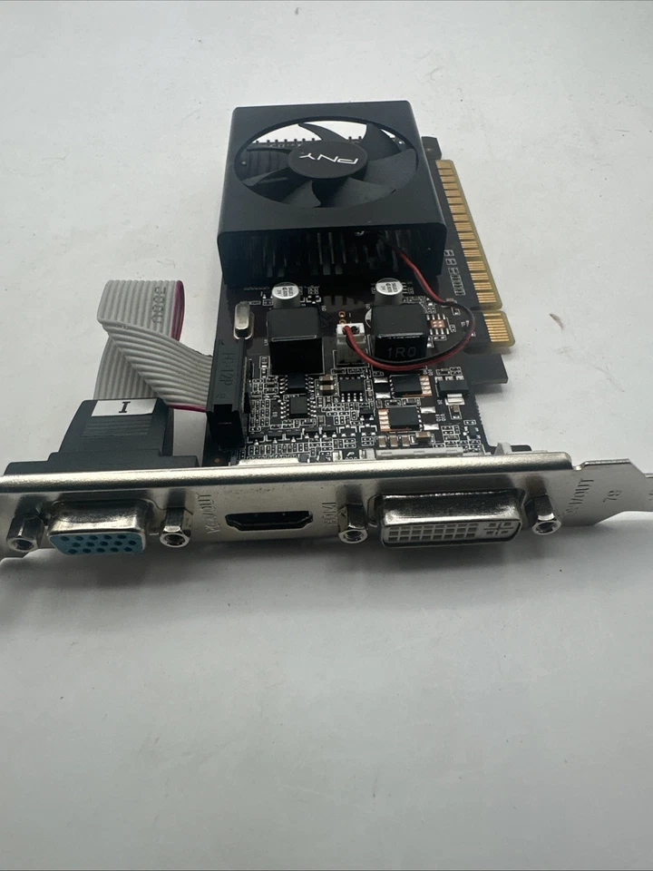 PNY VCGG2101D3XPB GeForce GF210 1024MB DDR3 PCIe Graphics Card. SKU221464 - Image 4 of 4