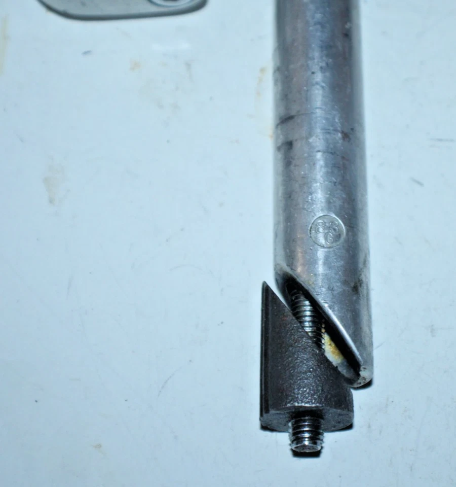 Vástago de pluma vintage SR personalizado 22,2 mm 60 mm 26,2 mm -17º elevación plata envío gratuito:) Foto 4 de 4