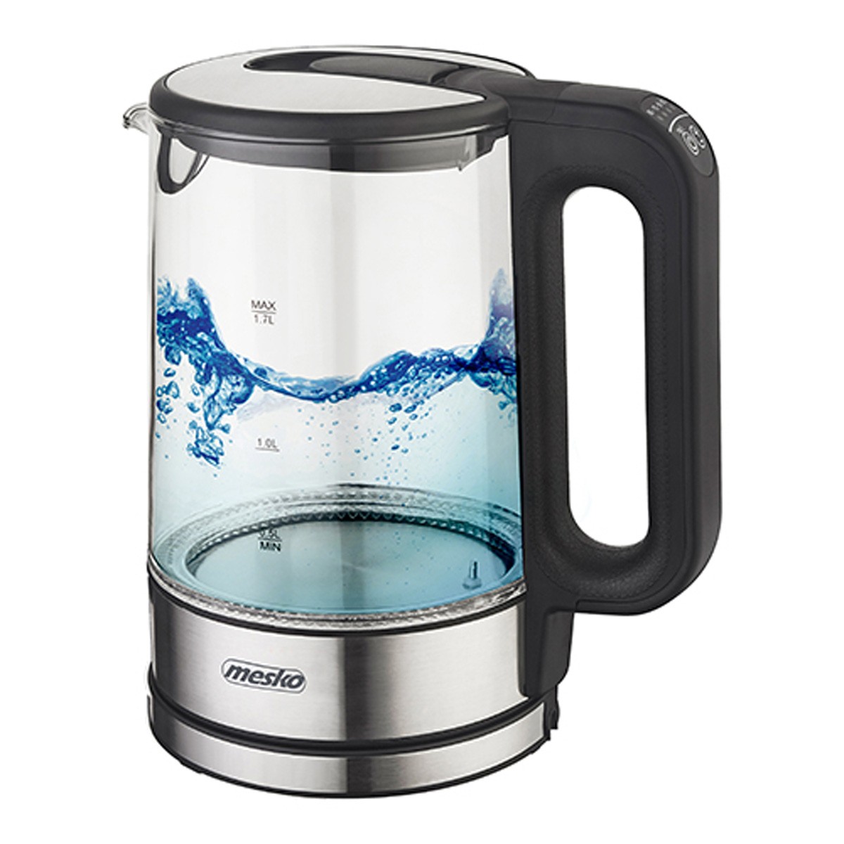 Mesko Schwarz Ms 1301B, Wasserkocher, - Bild 2