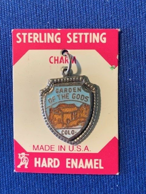 VGC!! Vintage "Garden of the Gods Colo." Sterling Silver charm
