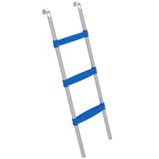 Image of SPORTNOW Trampoline Ladder, 3-Steps with Horizontal Wide Steps