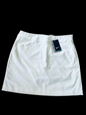 Nike Dry Fit Women s Golf Skirt 6 White New