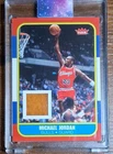 Fleer Game-Used Memorabilia Michael Jordan Chicago Bulls 2007 NBA Trading Card