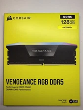 Corsair Vengeance RGB 128GB (2x64) DDR5-6400 CL42 RAM