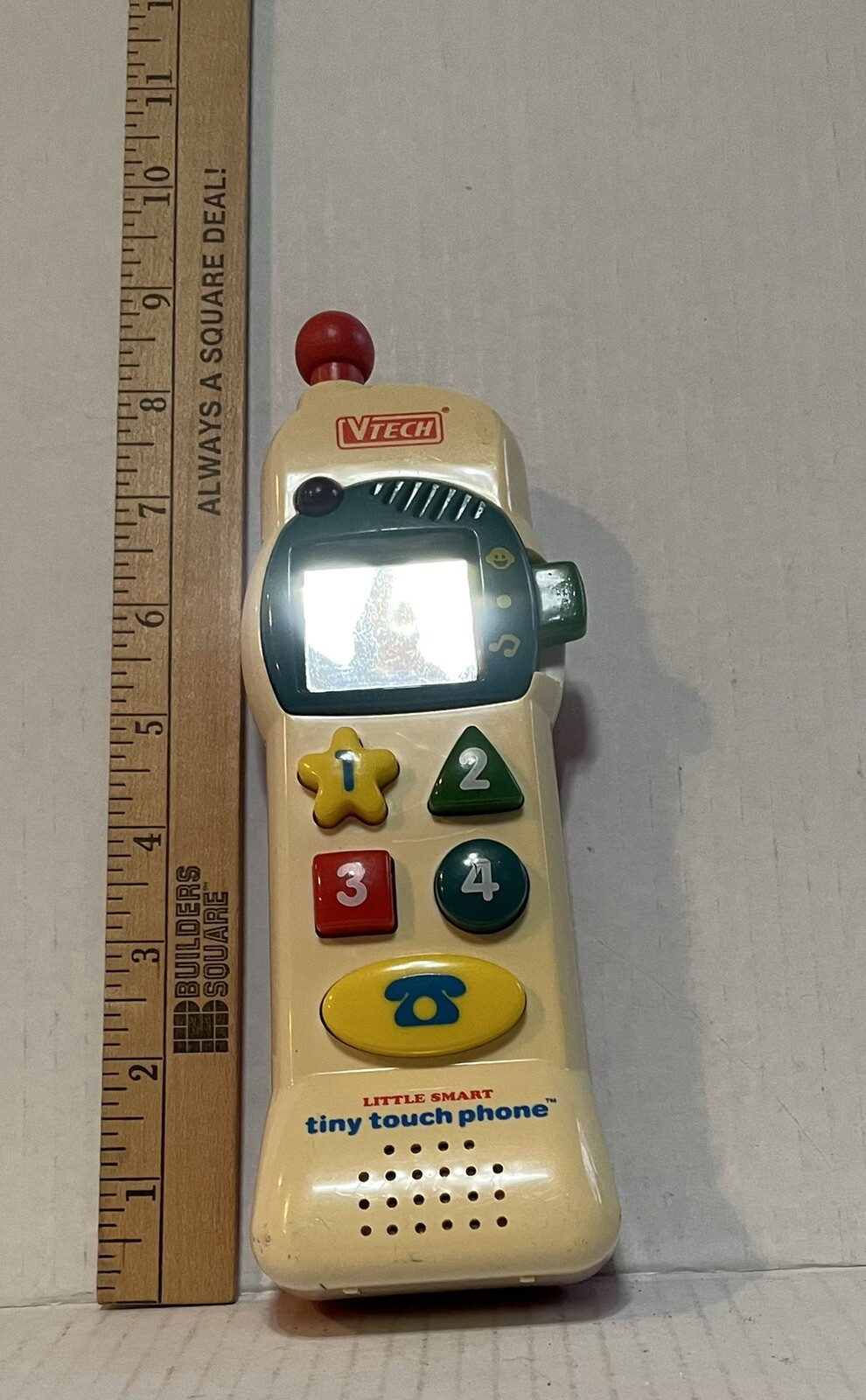 VINTAGE RARE! VTech Little Smart Tiny Touch Phone Baby Toy eBay