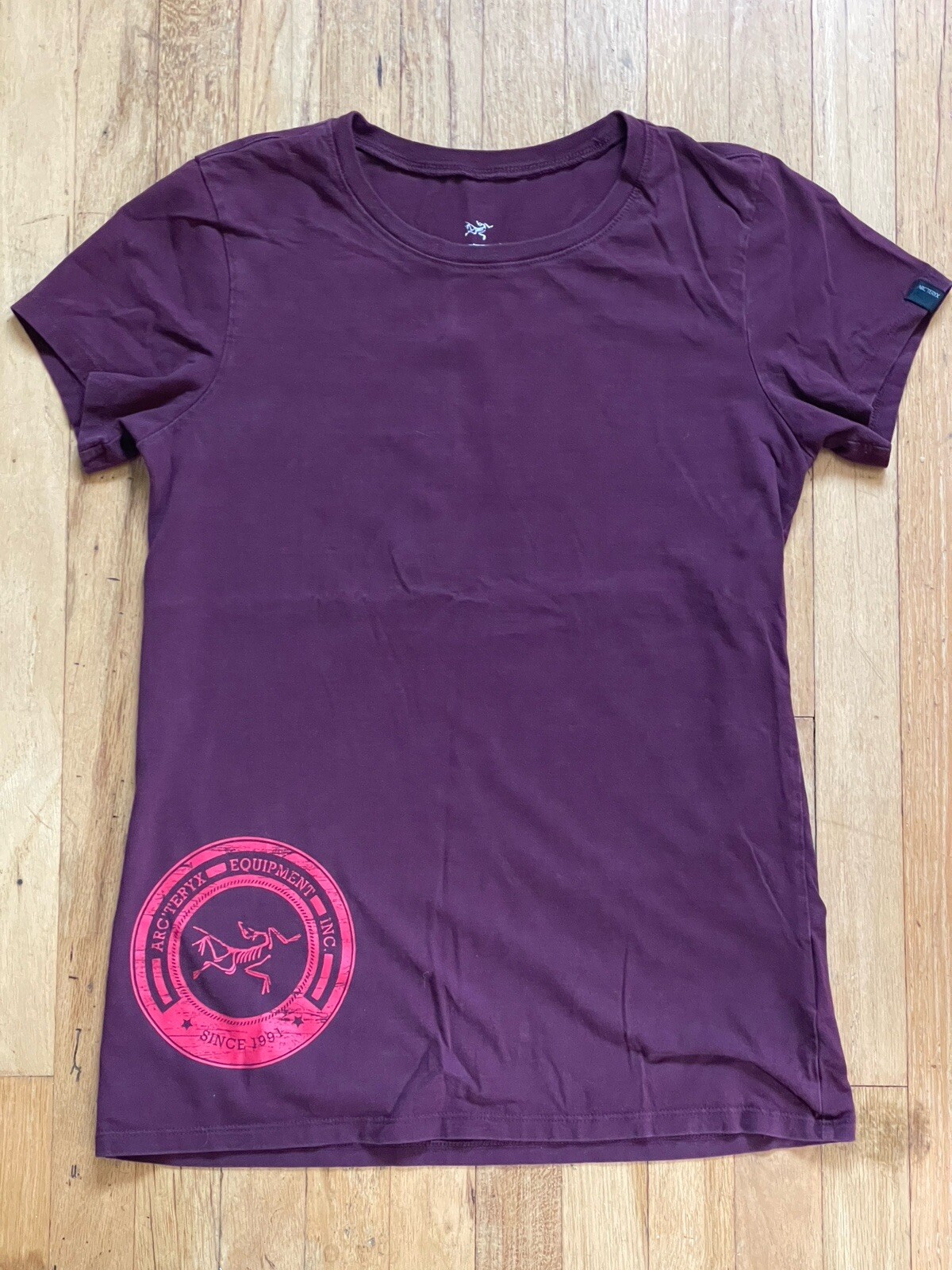 ARC'TERYX T shirt donna Arcteryx taglia M viola cotone