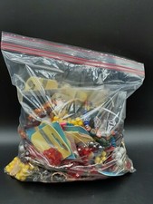 3 Lb Bag Of Costume Jewelry, Some New, Some Broken, Crafting Jewelry