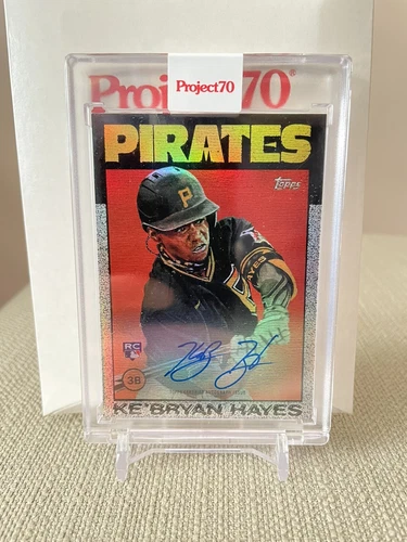 Topps Project 70 Ke’Bryan Hayes by Jacob Rochester #405 Foil Auto 46/70
