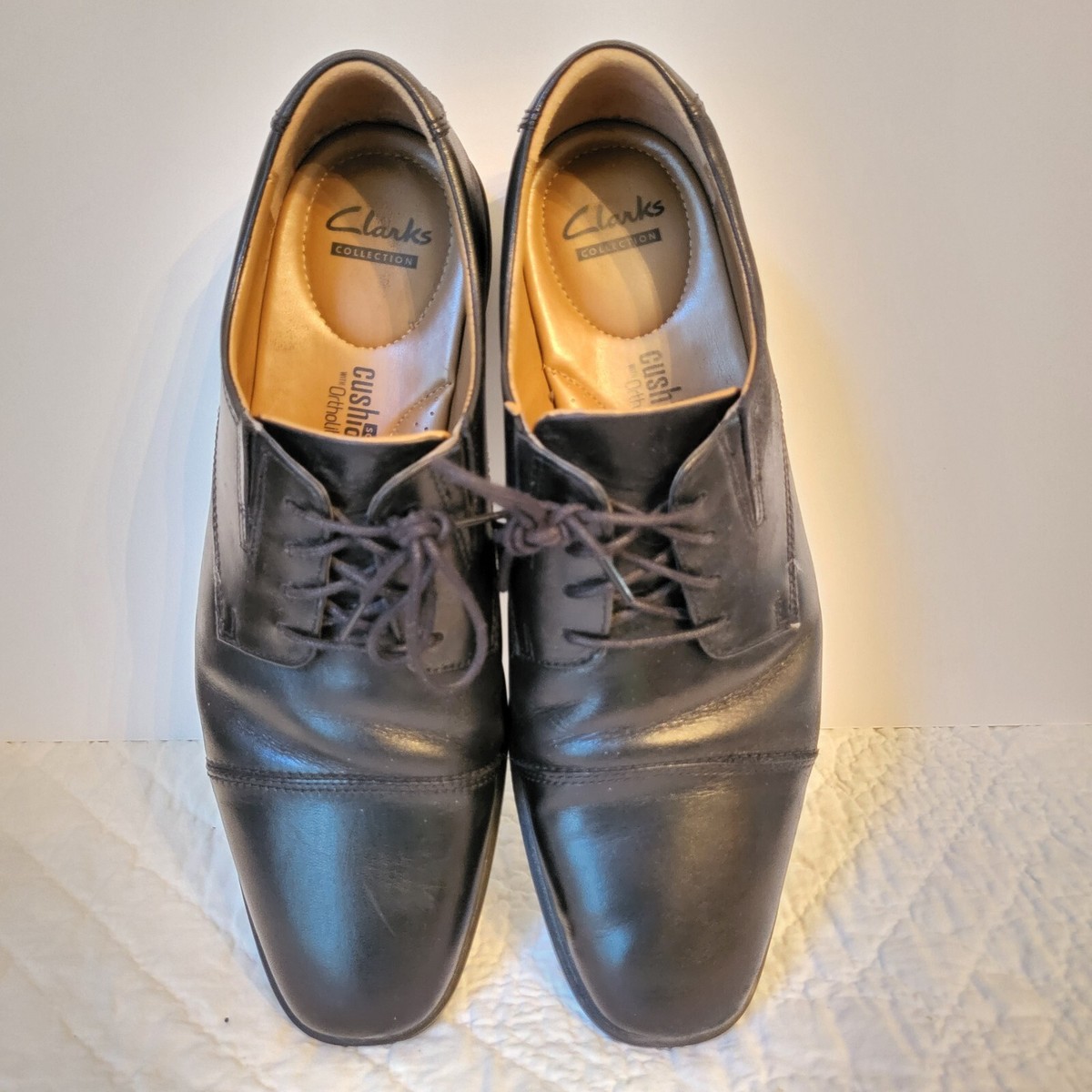 Clarks Collection Soft Cushion Insole w/Ortholite Black 