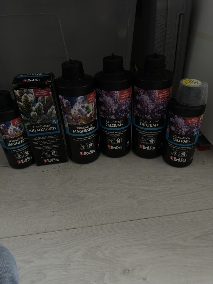 Red Sea Dosing Addatives Marine Aquarium Bundle eBay