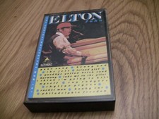 Elton John The New Collection Volume 2 Cassette with orange label