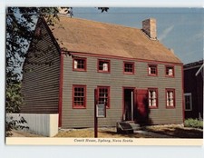 Postcard Cossit House Sydney Nova Scotia Canada