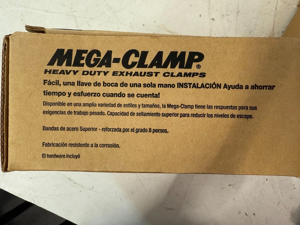 CAJA DE 10 abrazaderas de escape Walker 4" mega abrazadera 33286 Foto 4 de 4