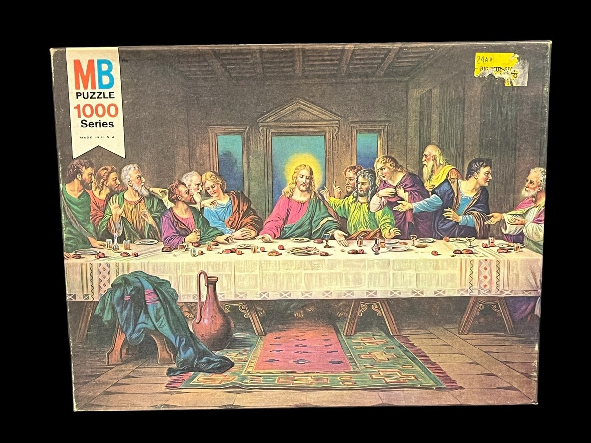 VTG 1977 MILTON BRADLEY THE LAST SUPPER BY LEONARDO DA VINCI