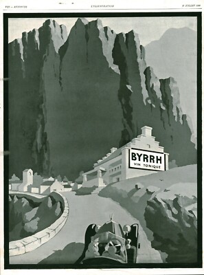Publicité ancienne byrrh - France