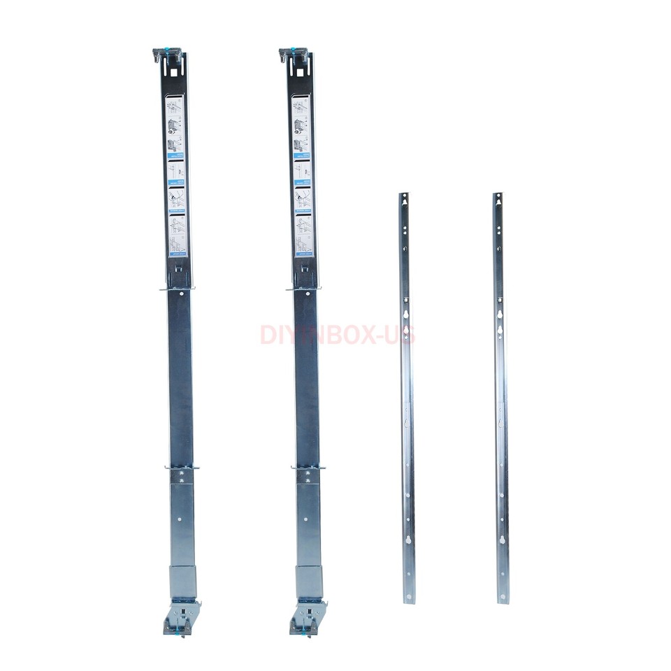 H872R For Dell PowerEdge R720 R720XD R730 R730XD Server 2U Ready Rail ...