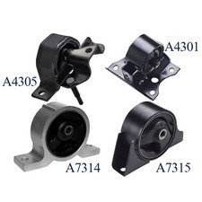 4pcs Engine Motor & Auto Transmission Mount for 2000-2006 Nissan Sentra l4 1.8L