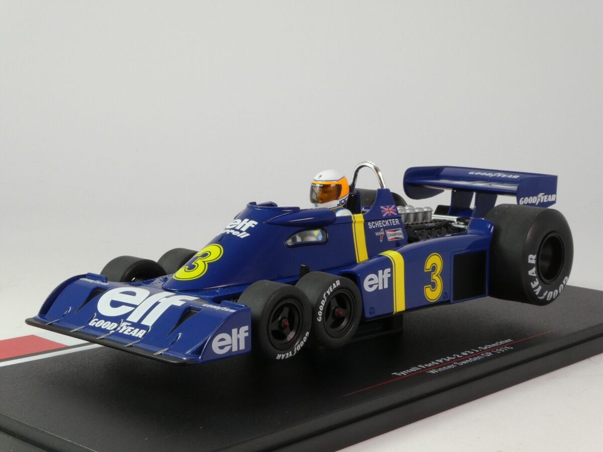 Mcg Tyrrell P34/2 Six Wheels #3 Jody Scheckter Sweden Gp Mcg Tyrrell P34/2 Six Wheels #3 Jody Scheckter Sweden Gp
