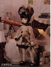 1/6 BJD SD Doll Resin Ball Jointed Body Women Girl Handmade Gift Full Set