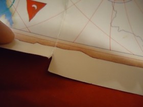 Uncharted Waters Nintendo NES Foldable Promo Map Poster Insert ONLY