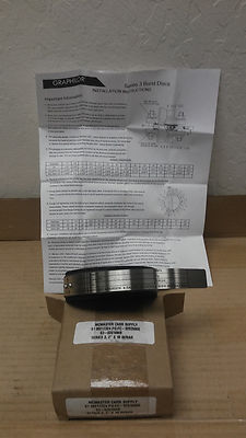 MCMASTER CARR 2'' Series 3 10 PSIG Graphite Flanged GRAPHILOR BURST DISC 
