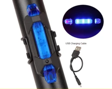 Bike Light  Rear Tail Light LED USB Rechargeable Mountain Bike Cycling