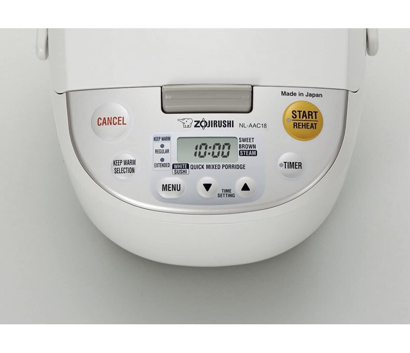 Zojirushi NL-AAC18 Micom Rice Cooker (Uncooked) & Warmer, 10