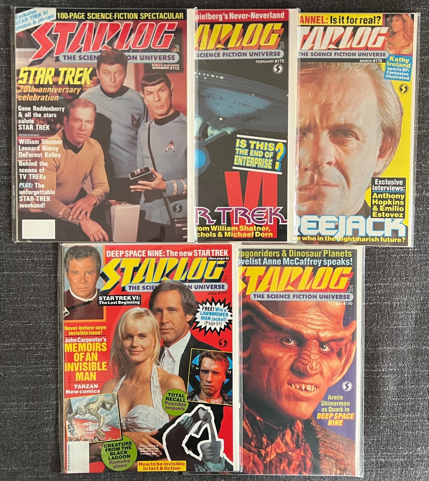 Starlog Vintage Back Issue Magazines - 1986 - 1993 [CHOICE] | eBay