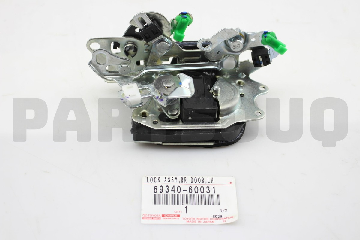 6934060031 Genuine Toyota LOCK ASSY, REAR DOOR, LH 69340-60031 | eBay