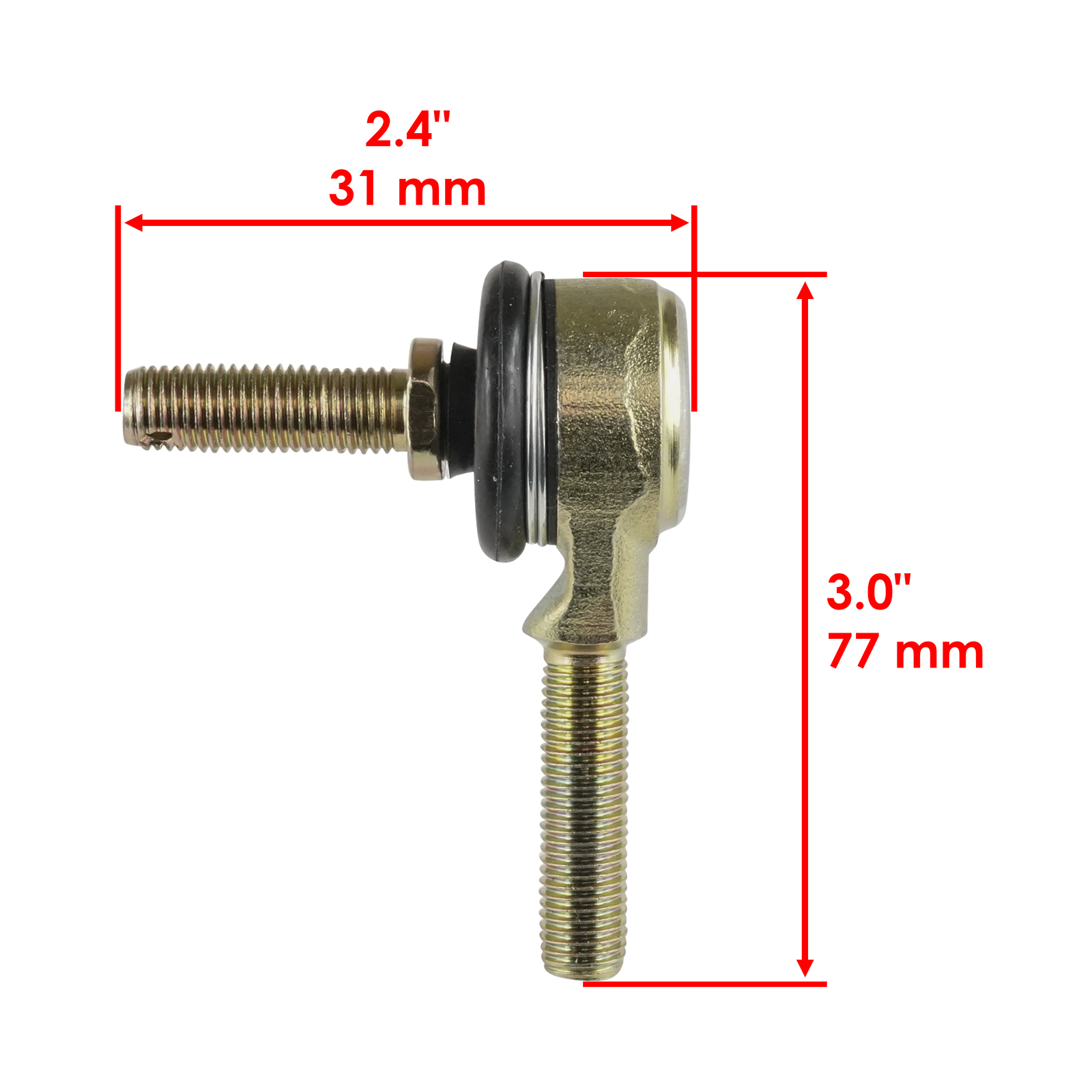 2 Tie Rod End Kit for Kawasaki Brute Force 650 4X4 KVF650 2005 2006