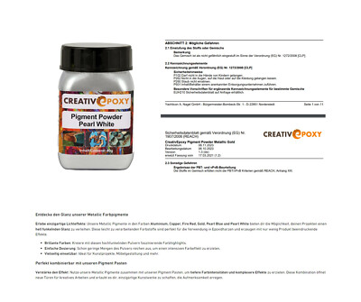 Epoxidharz Pigment Gießharz River Table Kreativsets Resin CreativEpoxy
