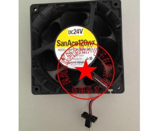 1PC SANYO 9WP1224H1011 DC 24V 0.2212038 Inverter Fan 3wire #H289 YD - Picture 1 of 3