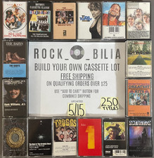 ALL GREATEST HITS BUILD YOUR LOT CASSETTE TAP...