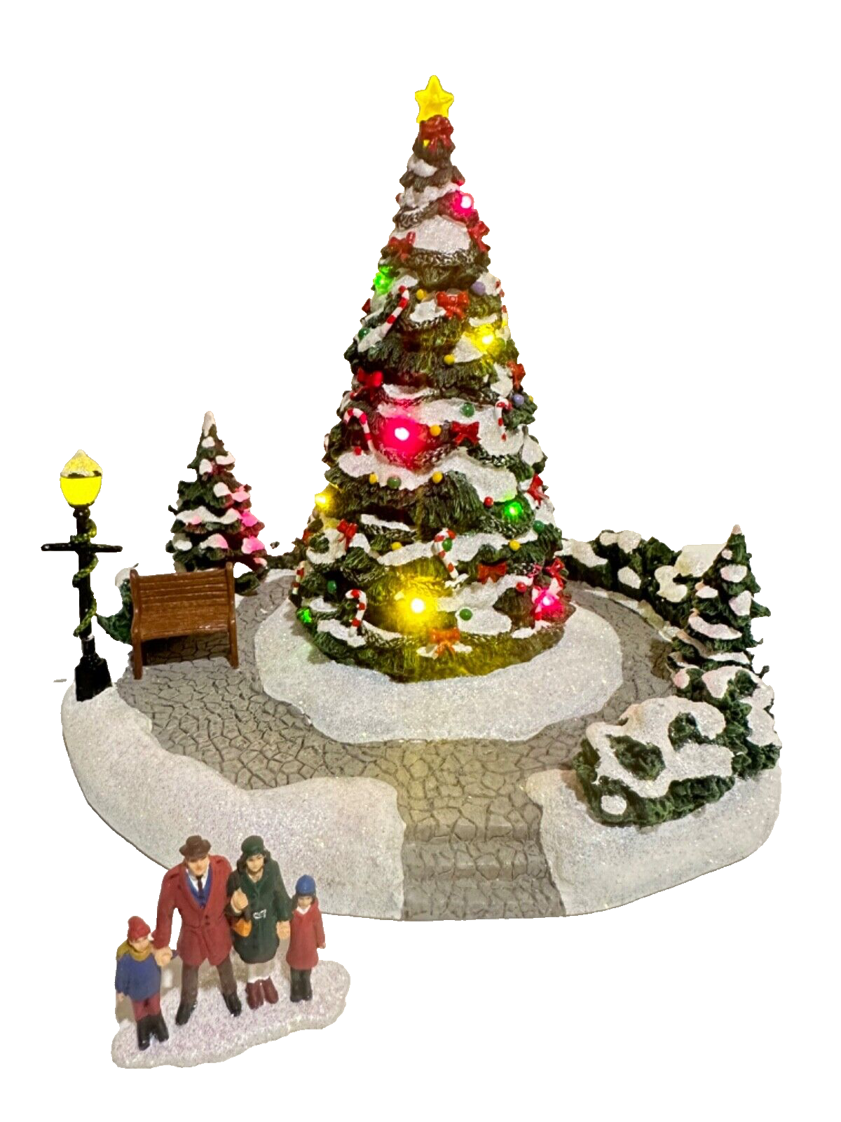 Hawthorne Village Thomas Kinkade Christmas Tree, Oh Christmas Tree read