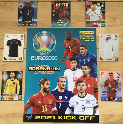 No s 199+ Panini Euro 2020 Adrenalyn XL Kick Off 2021 Cards, Buy 3 Get 10 Free