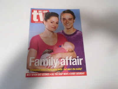 WE LOVE TV MAGAZINE - PAULA LANE, ALAN CARR, BRENDA BLETHYN - 24TH AUG 2013