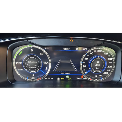 Instrument Cluster LCD Dashboard Speedometer Cockpit Gauge For VW Golf 7 MK 7