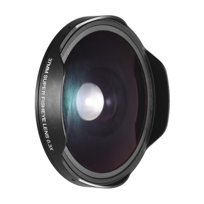 Andoer 37MM 0.3X HD Ultra Wide Angle Fisheye Lens Fit For Canon M31 M30 P5R9