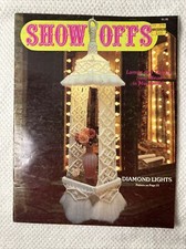Show Offs Macrame pattern pot holder hanger table lampshades decor