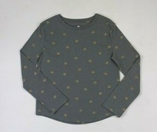 Girl's Youth JUICY Couture Long Sleeve Crown Icon Shirt M 10/12 NEW